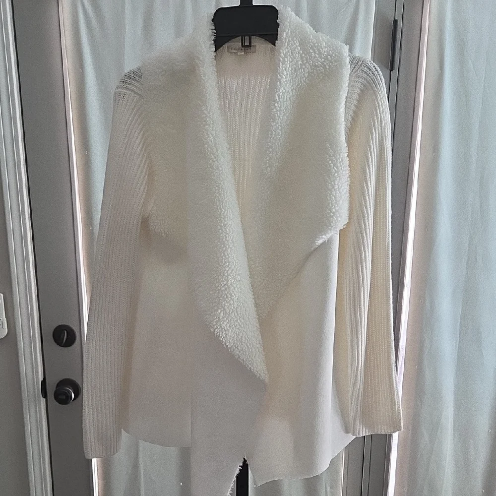 Kate & Sam Cream Women's Cardigan, Size M - Picture 1 of 5